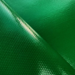 Тентовый материал ПВХ 600 гр/м2 плотная, Зелёный (Ширина 150см), на отрез  в Александрове, 600 г/м2, 1189 руб