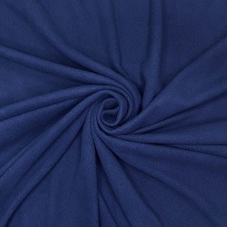 Флис Односторонний 130 гр/м2, цвет Темно-синий (на отрез)  в Александрове