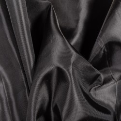 Ткань подкладочная Таффета 190Т, цвет Черный (на отрез)  в Александрове
