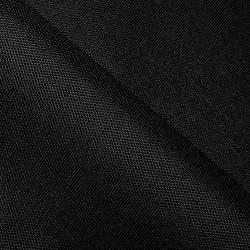 Прорезиненная ткань Оксфорд 600D ПВХ, Черный (на отрез)  в Александрове