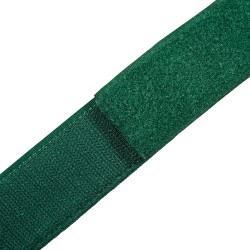 Контактная лента 40мм (38мм) цвет Зелёный (велькро-липучка, на отрез)  в Александрове