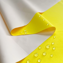 Водонепроницаемая Дышащая Мембранная ткань PU 10'000, цвет Жёлтый (на отрез)  в Александрове