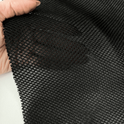 Сетка 3D трехслойная Air mesh 165 гр/м2, цвет Черный   в Александрове